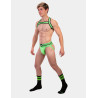 Barcode Berlin Chaussettes Gym Socks Vert fluo